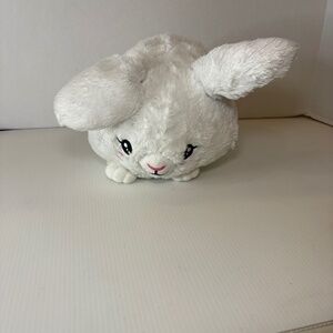 Squishable Fluffy Bunny White Rabbit 8" SQU-11670 HTF